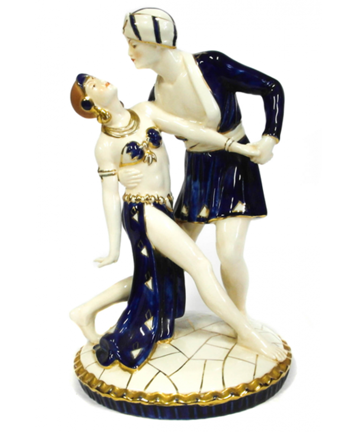 Taneční pár Art Deco, Royal Dux